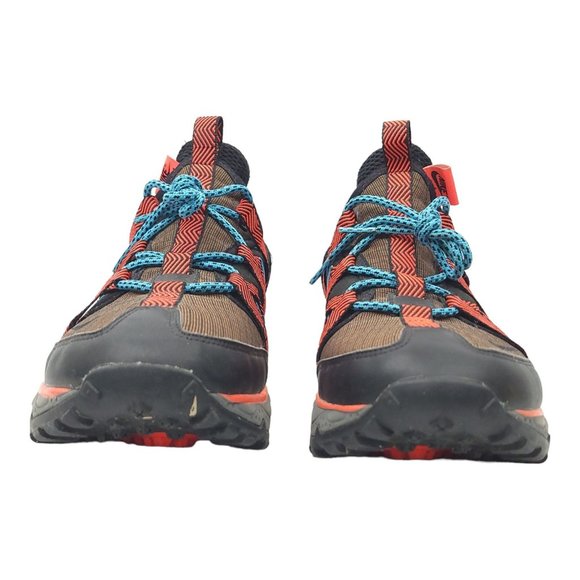 Nike Air Max 270 Bowfin Mens 10 Brown Blue Orange Trail Running Shoe AJ7200-200 - Picture 4 of 11